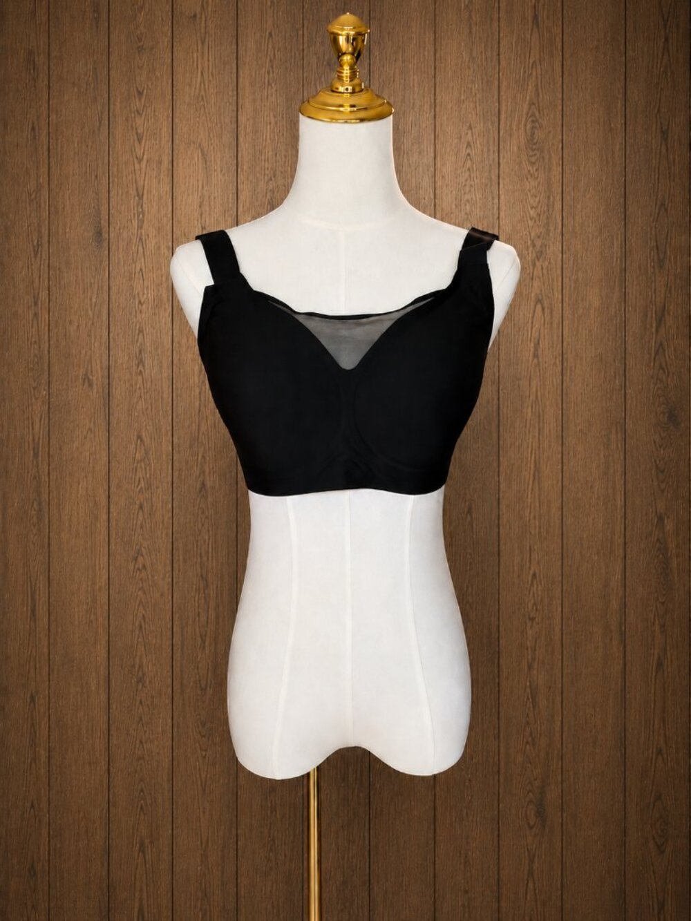 Black Wireless Full Coverage Support Bra XL+ NWOT